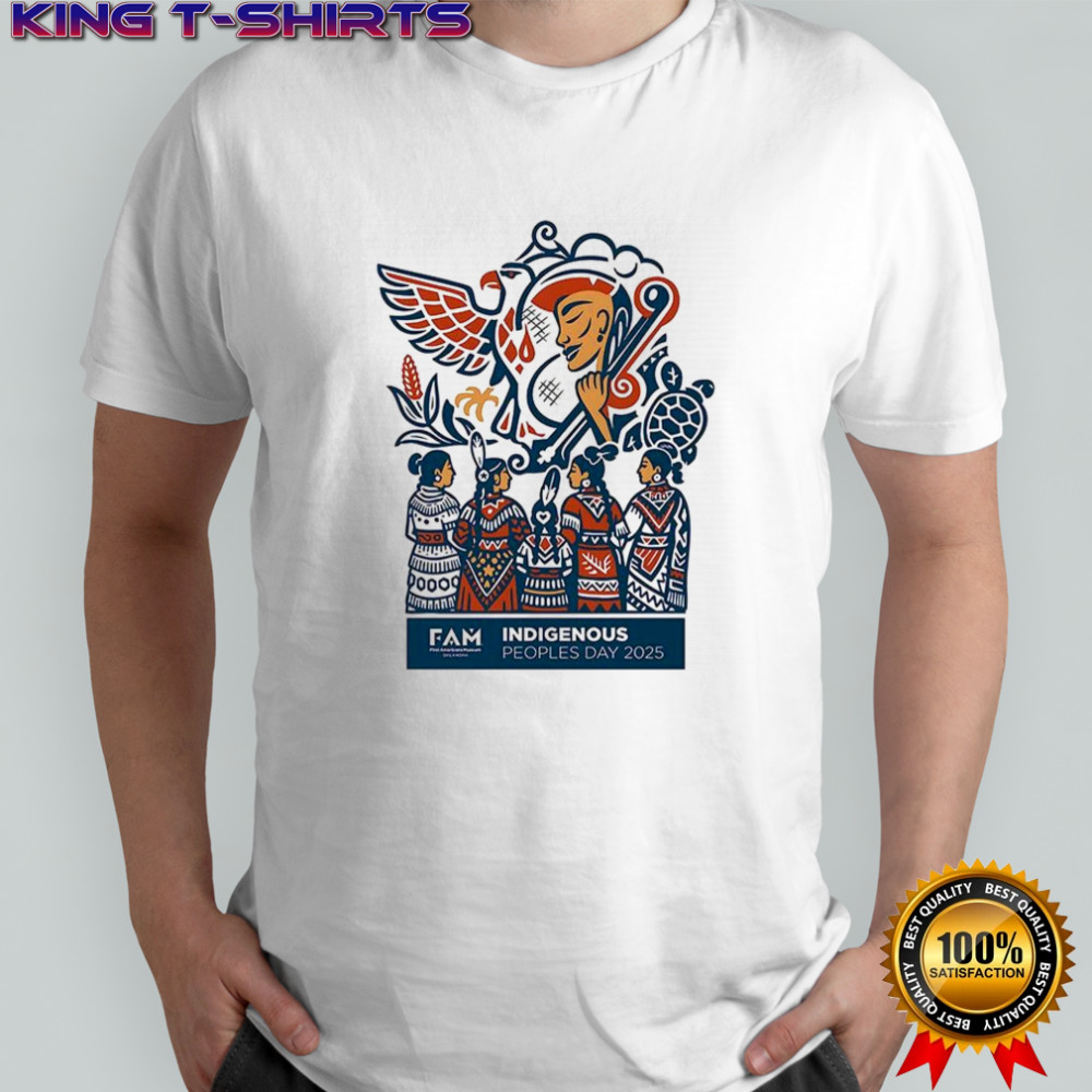 Celebrate Indigenous Peoples Day 2025 graphic shirt