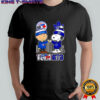 Charlie Brown and Snoopy x Toronto Blue Jays and Toronto Maple Leafs shirt