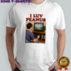 Charlie Brown I luv Peanus shirt