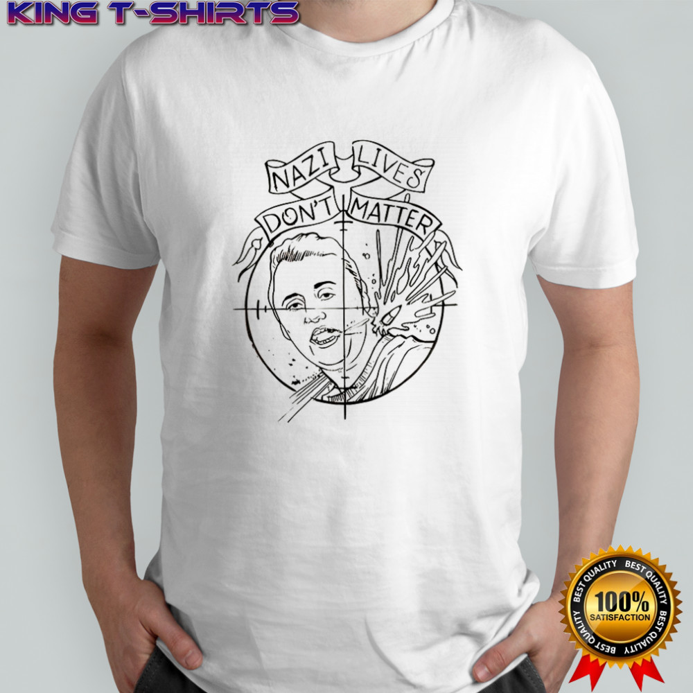 Charlie Kirk nazi lives don’t matter shirt