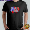 Charlie Strong USA Flag Shirt