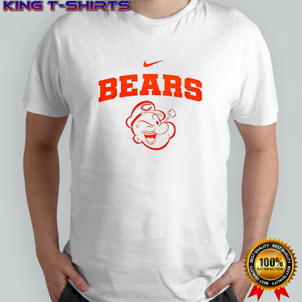 Chicago Bears x Popeye I yam what I yam an’ that’s all I yam shirt