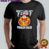 Chrismas Chicken don’t like me F caw F problem soled shirt