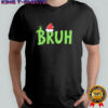 Christmas Bruh Santa Hat shirt