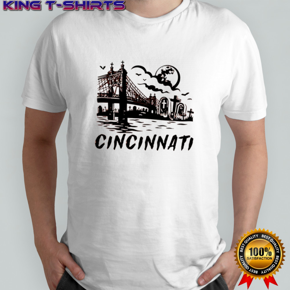 Cincinnati Downtown Spooky Halloween shirt