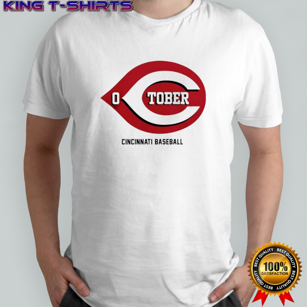 Cincinnati Reds October Baseball logo Official Redtober shirt