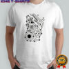 Circuit board pattern design shirt