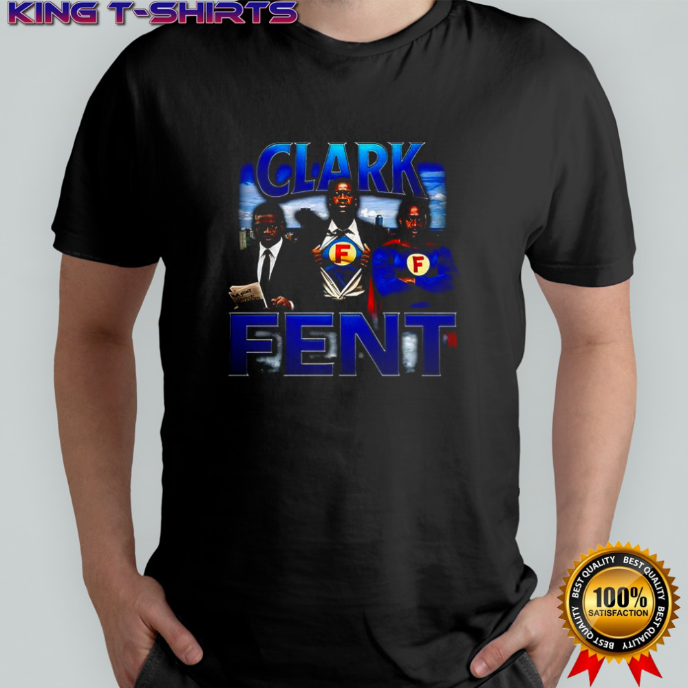 Clark Fent Kent Superman parody shirt