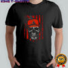 Cleveland Browns NFL Skull American Flag Football Lover T-Shirt