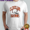 Cleveland Browns White Helmet T-Shirt