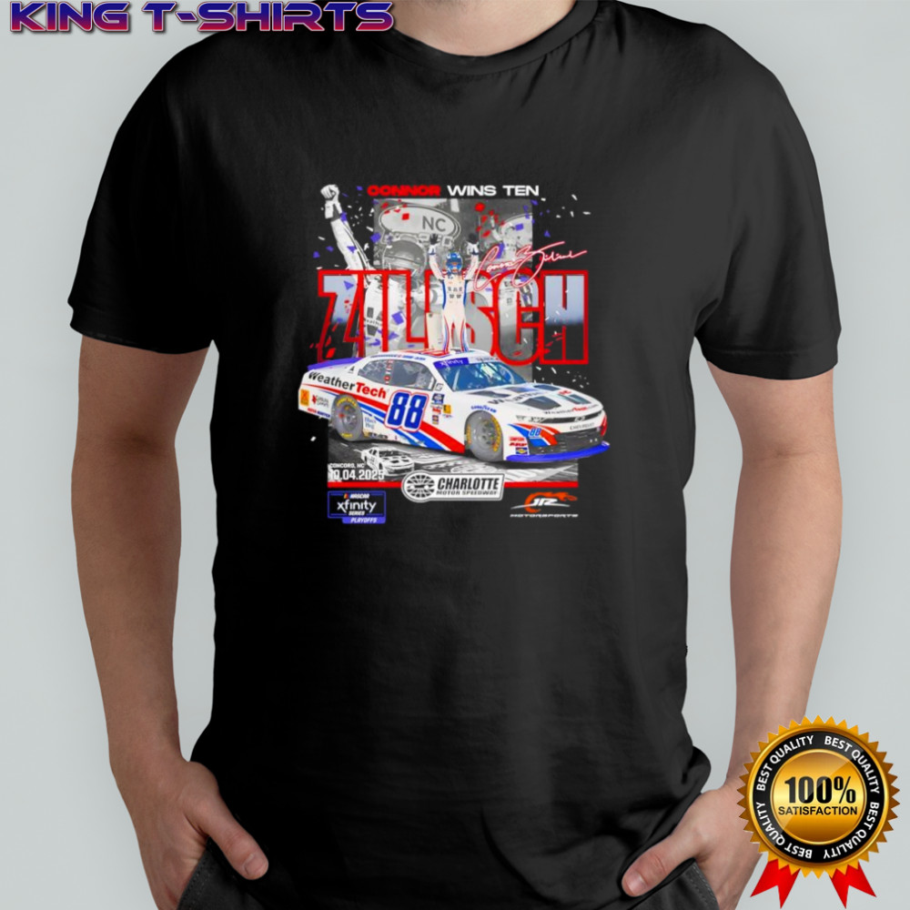 Connor Zilisch Connor Wins Ten Racing 88 Signature Shirt