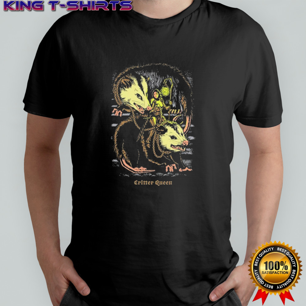 Critter Queen Opossum T-shirt