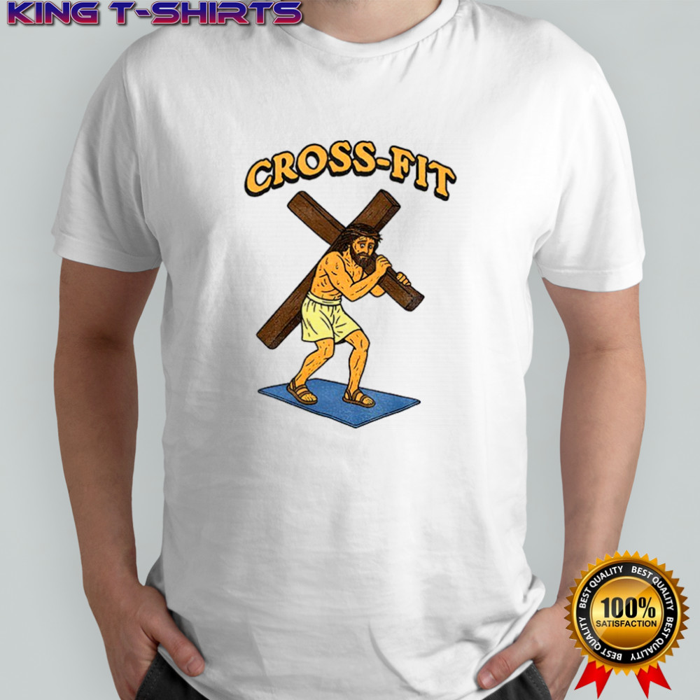 Cross-Fit Jesus Funny Christian Dank Memes shirt