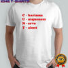 Cunt charisma uniqueness nerve talent shirt