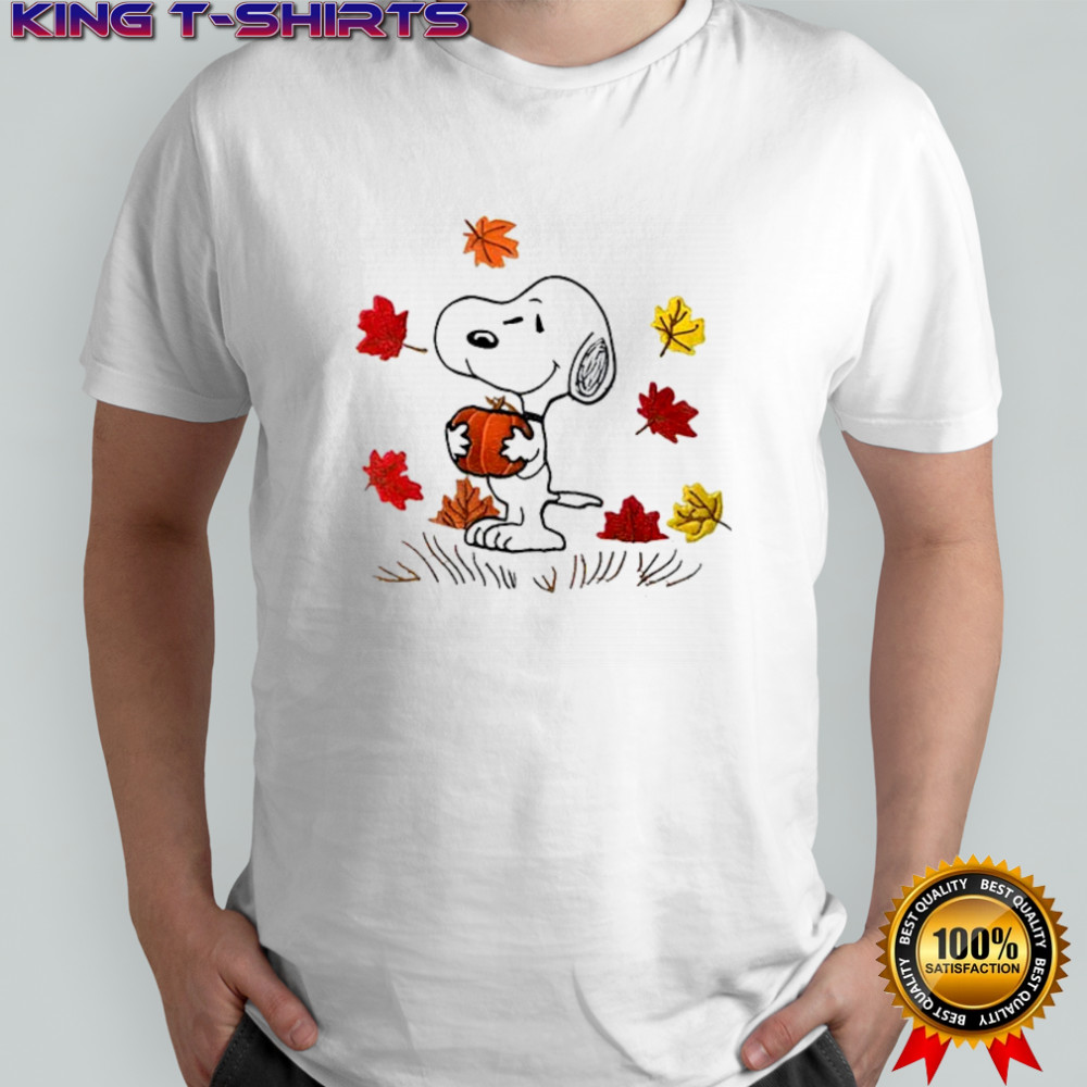 Cute Dog Snoopy Happy Fall shirt