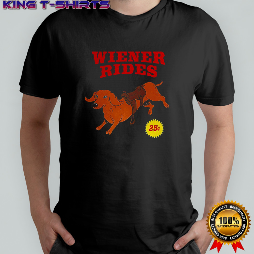 Dachshund Wiener Rides shirt