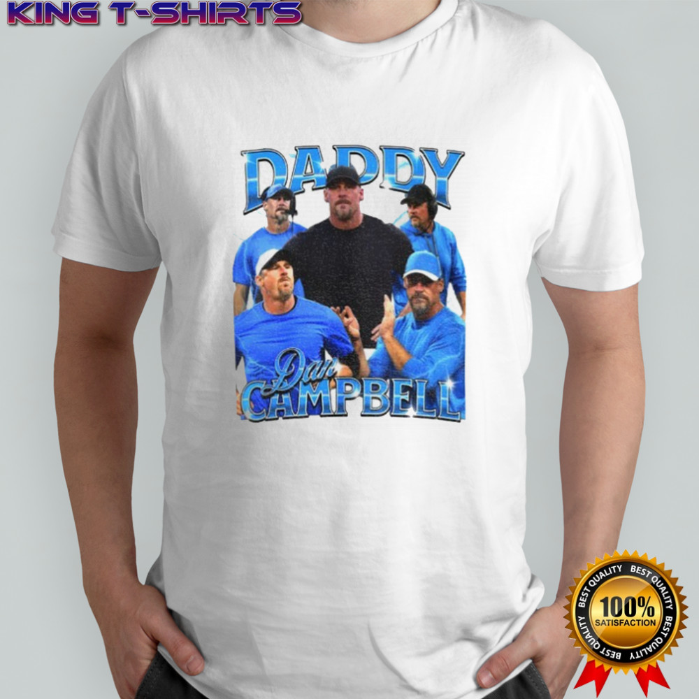 Daddy Dan Campbell Coach Detroit Lions vintage shirt