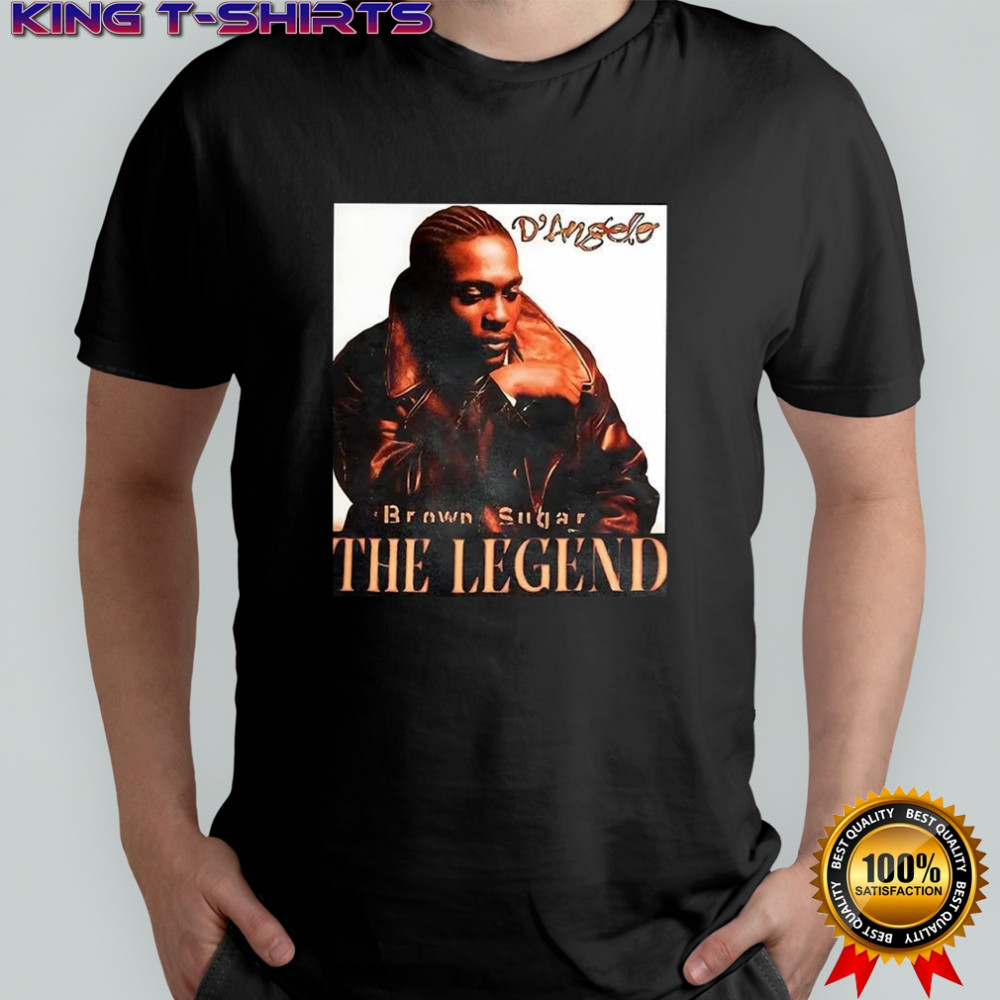 D’Angelo Brown Sugar R and B Legend music memorial retro shirt