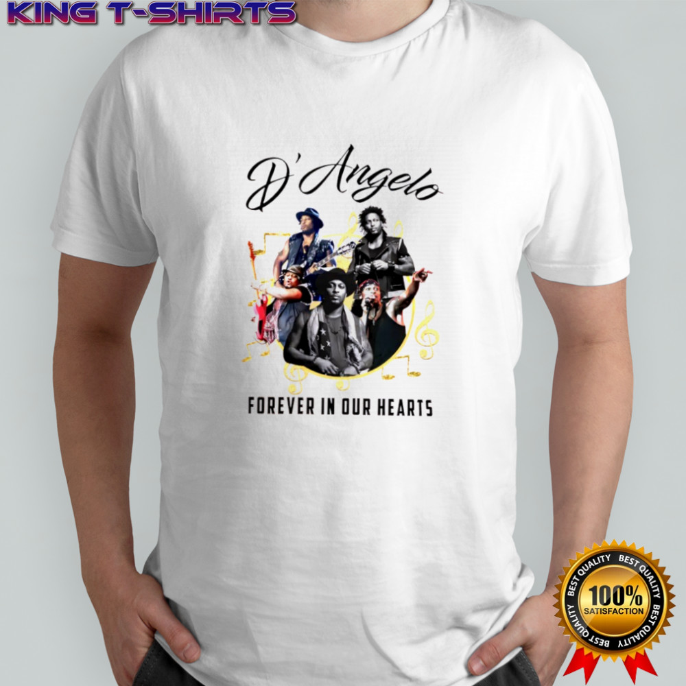D’Angelo Forever In Our Hearts 2025 shirt