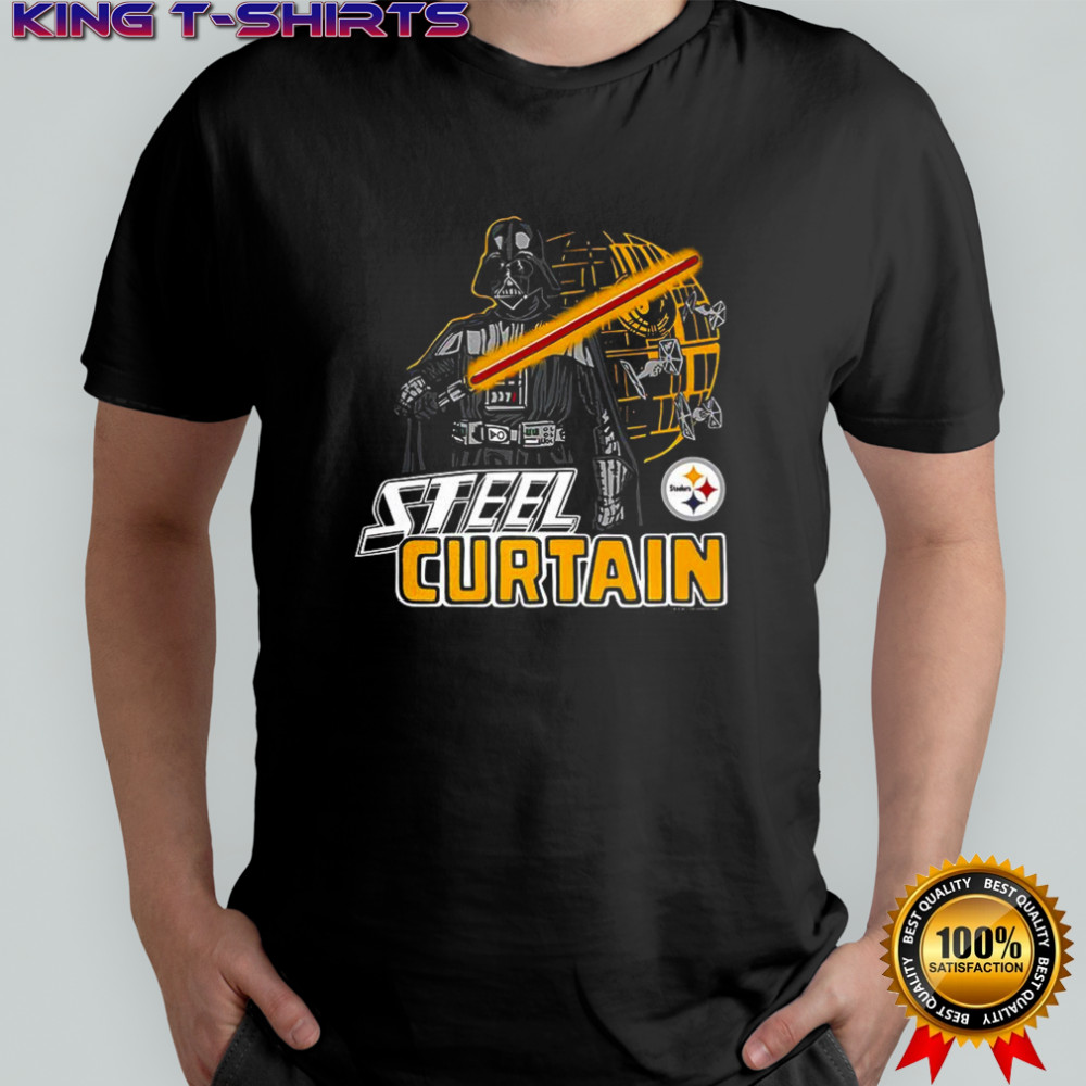Darth Vader Star Wars X Pittsburgh Steelers football TIE Fighter shirt