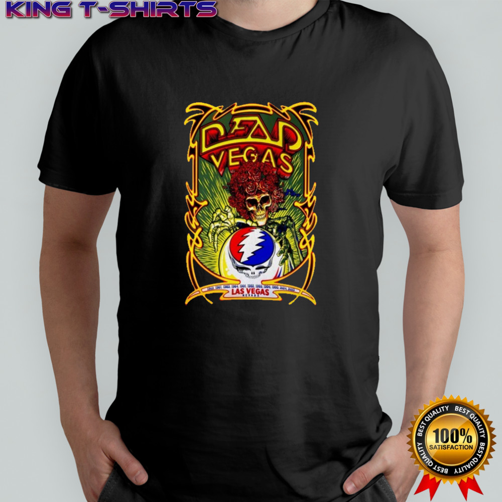 Dead Vegas 1969 2025 World Tour Grateful Dead Las Vegas Nevada T-shirt