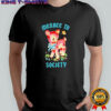 Deer Menace to Society cute shirt