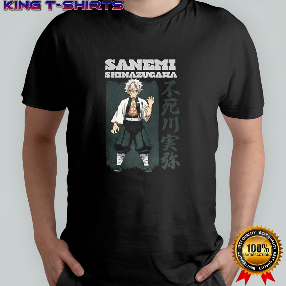 Demon Slayer Sanemi Shinazugawa shirt