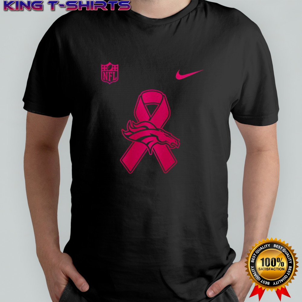 Denver Broncos breast cancer awareness shirt