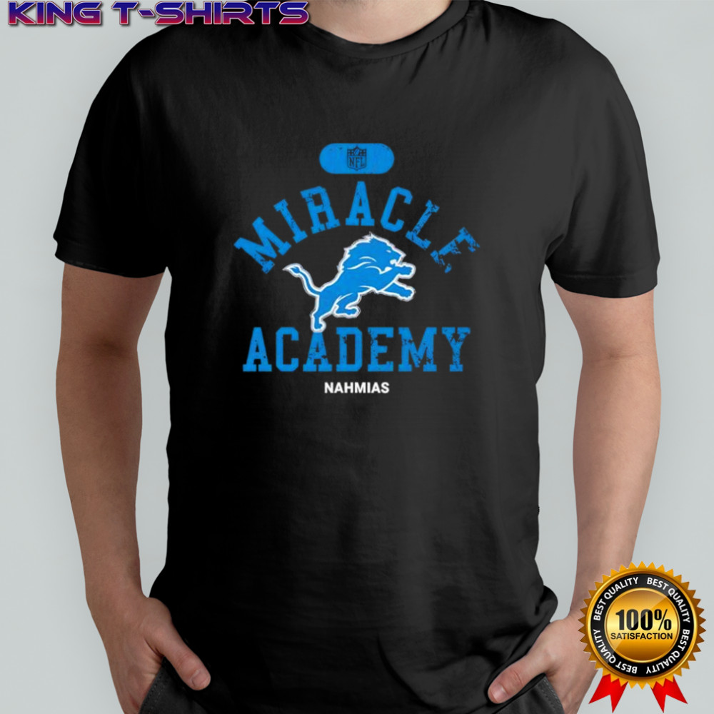 Detroit Lions Miracle Academy Boxy shirt