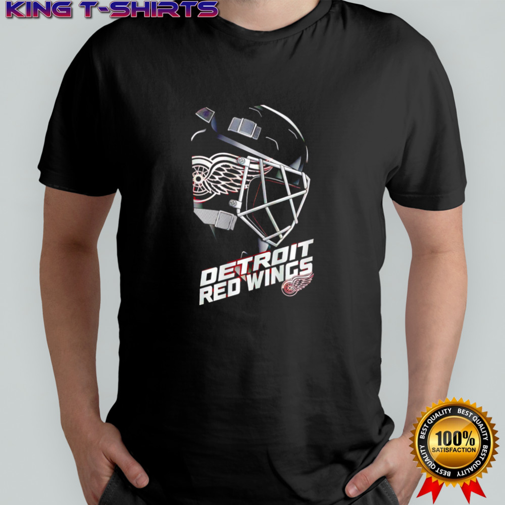 Detroit Red Wings Defender helmet shirt
