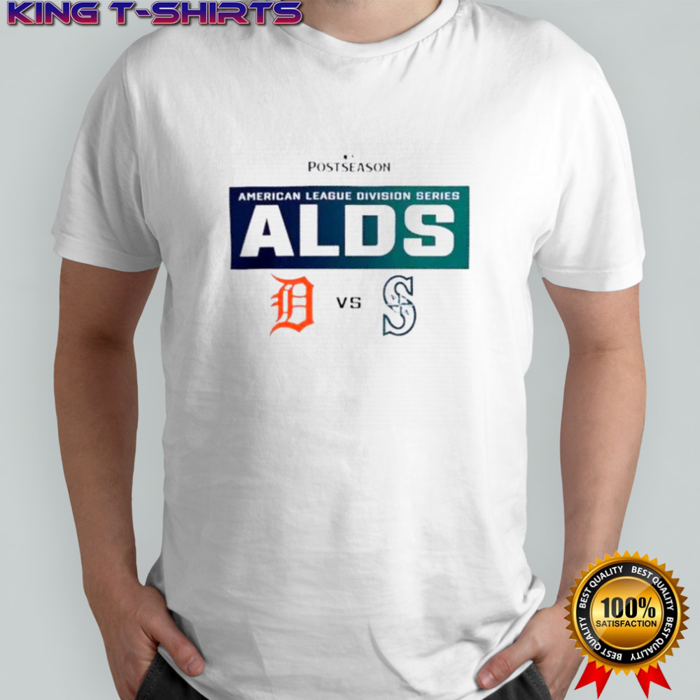 Detroit Tigers Vs Seattle Mariners 2025 Postseason MLB ALDS Matchup T-Shirt