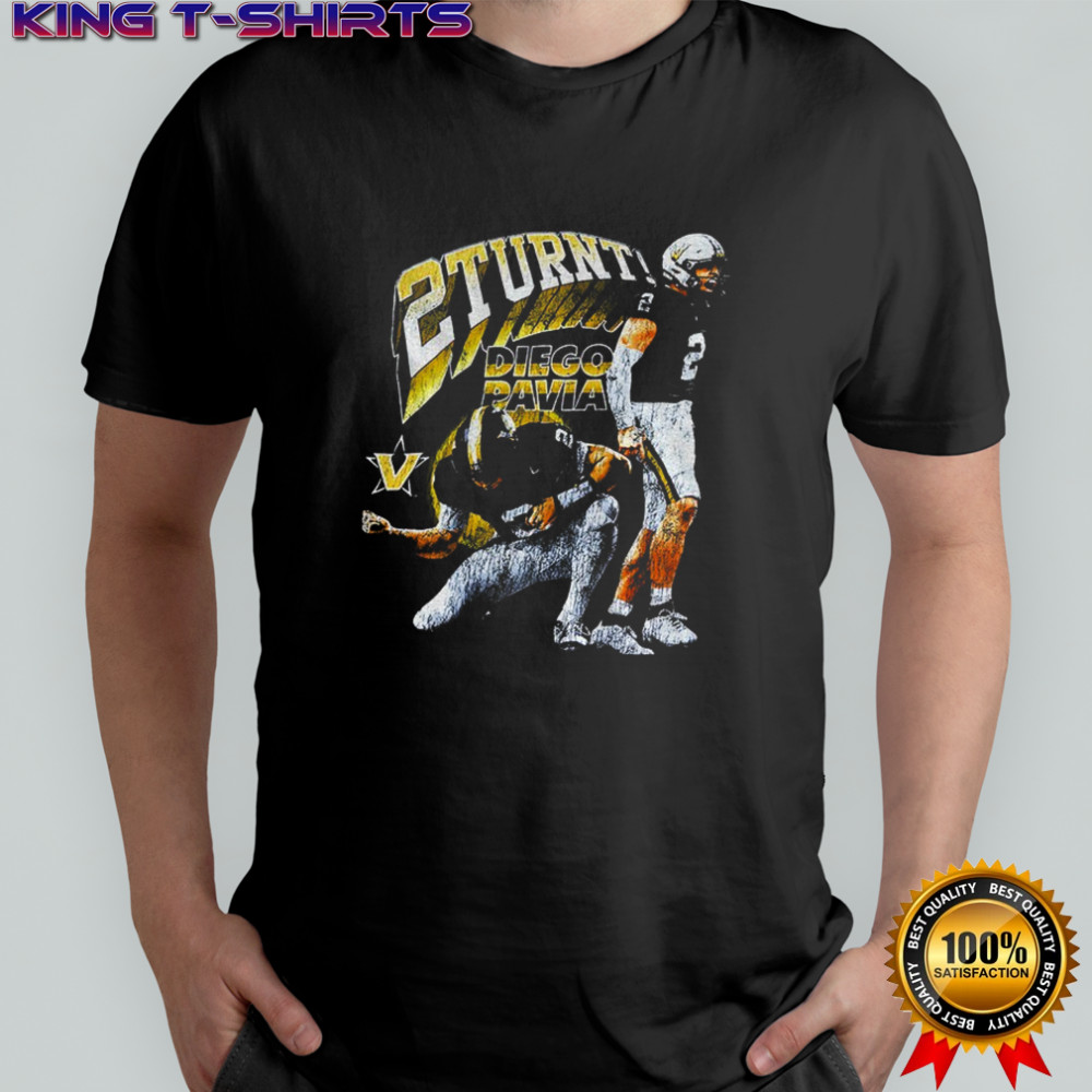Diego Pavia Vanderbilt Commodores Football 2 Turnt 2025 shirt
