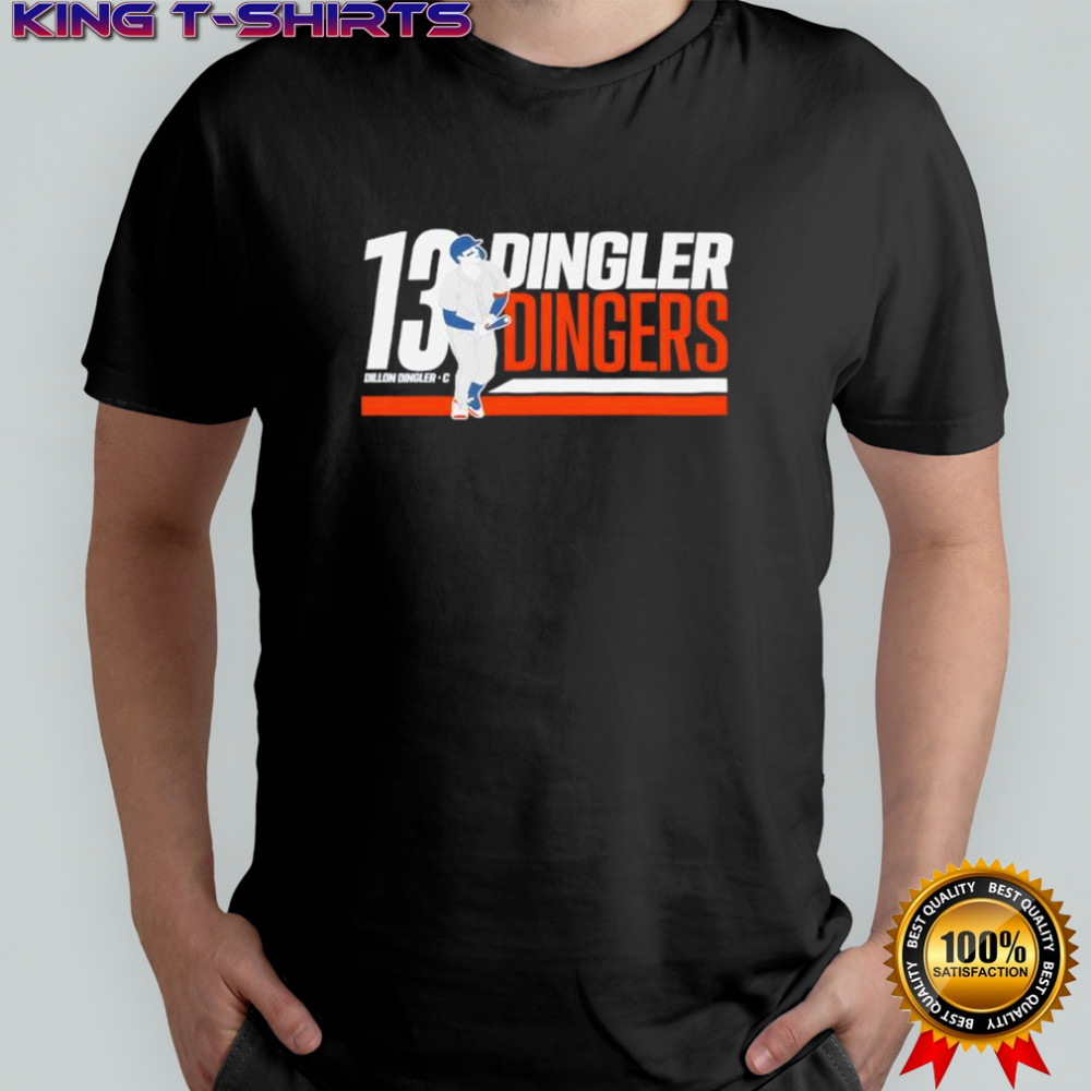Dingler Dingers Detroit Tigers Baseball MLB Chibi Shirt