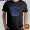Dodgers 2025 National League Champions Celebration Baseball T-Shirt