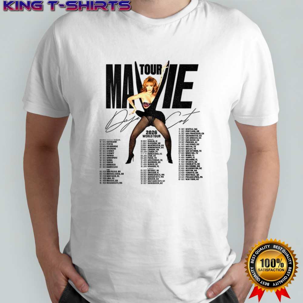 Doja Cat Tour Ma Vie World Tour 2026 shirt