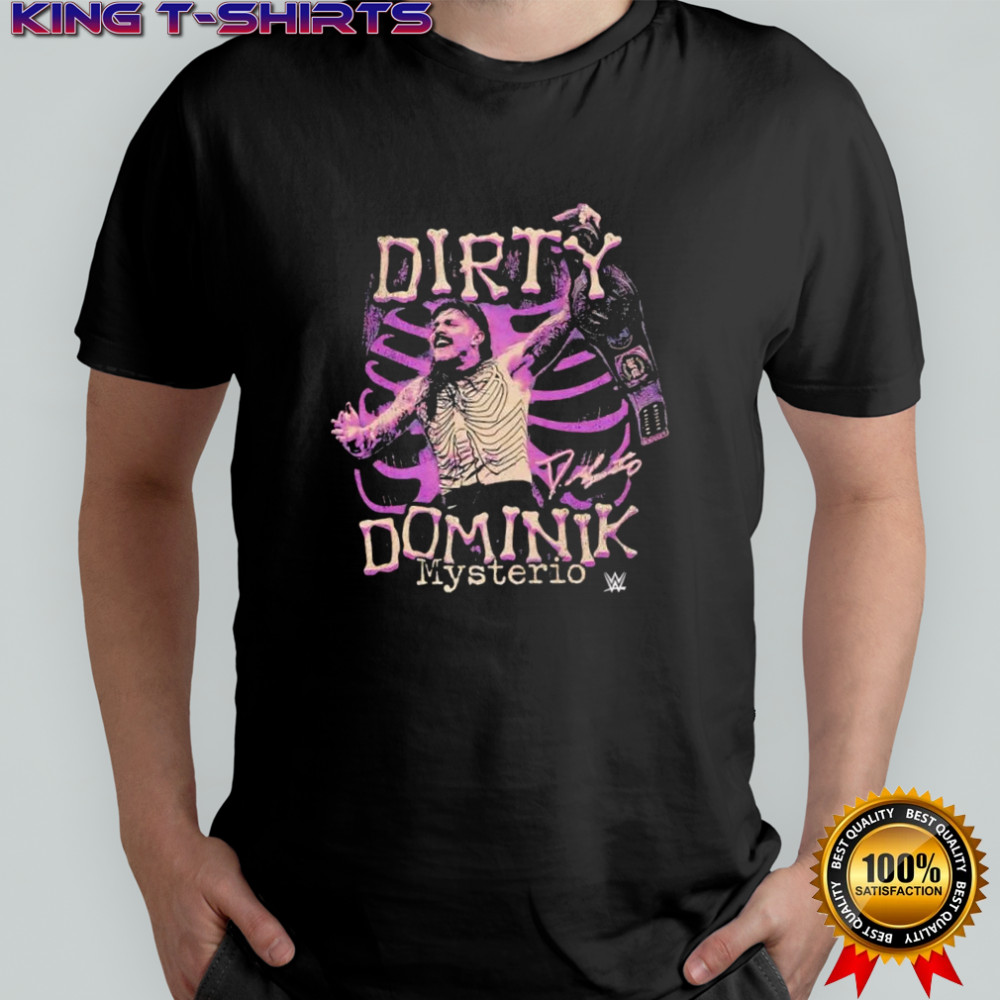 Dominik Mysterio Dirty signature shirt