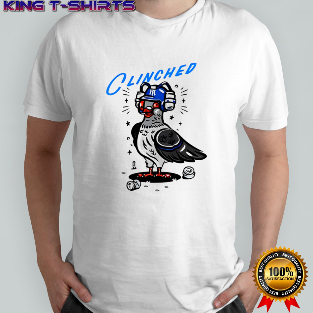 Dove New York Yankees MLB Baseball Clinched 2025 shirt