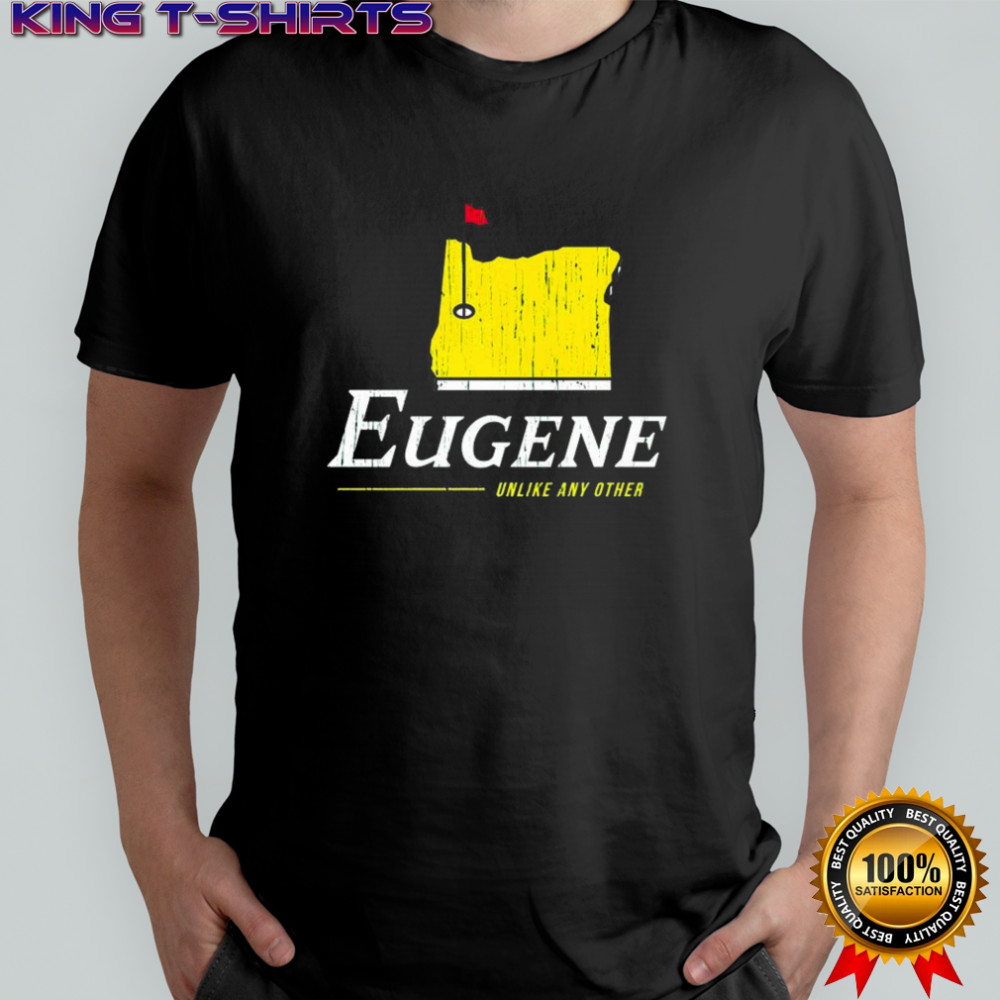 Eugene unlike any other Oregon Masters Tournament golf shirt