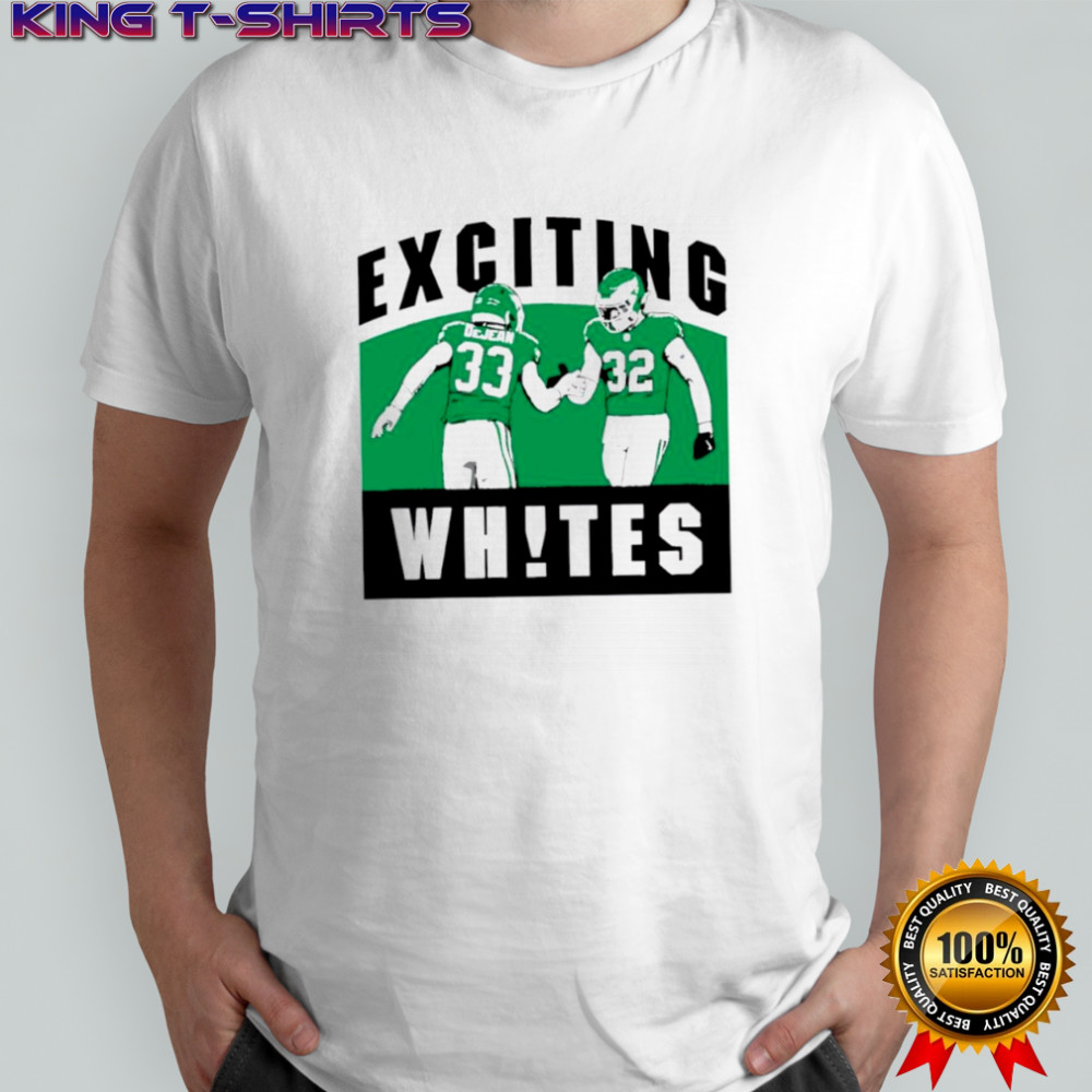 Exciting Whites Philadelphia Eagles T-shirts