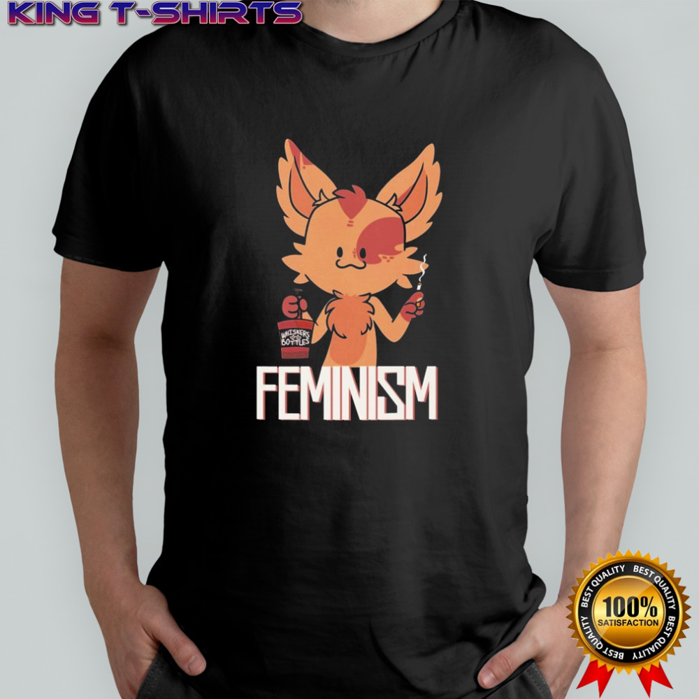 Feminism Billy Whiskers Bottles T-shirt