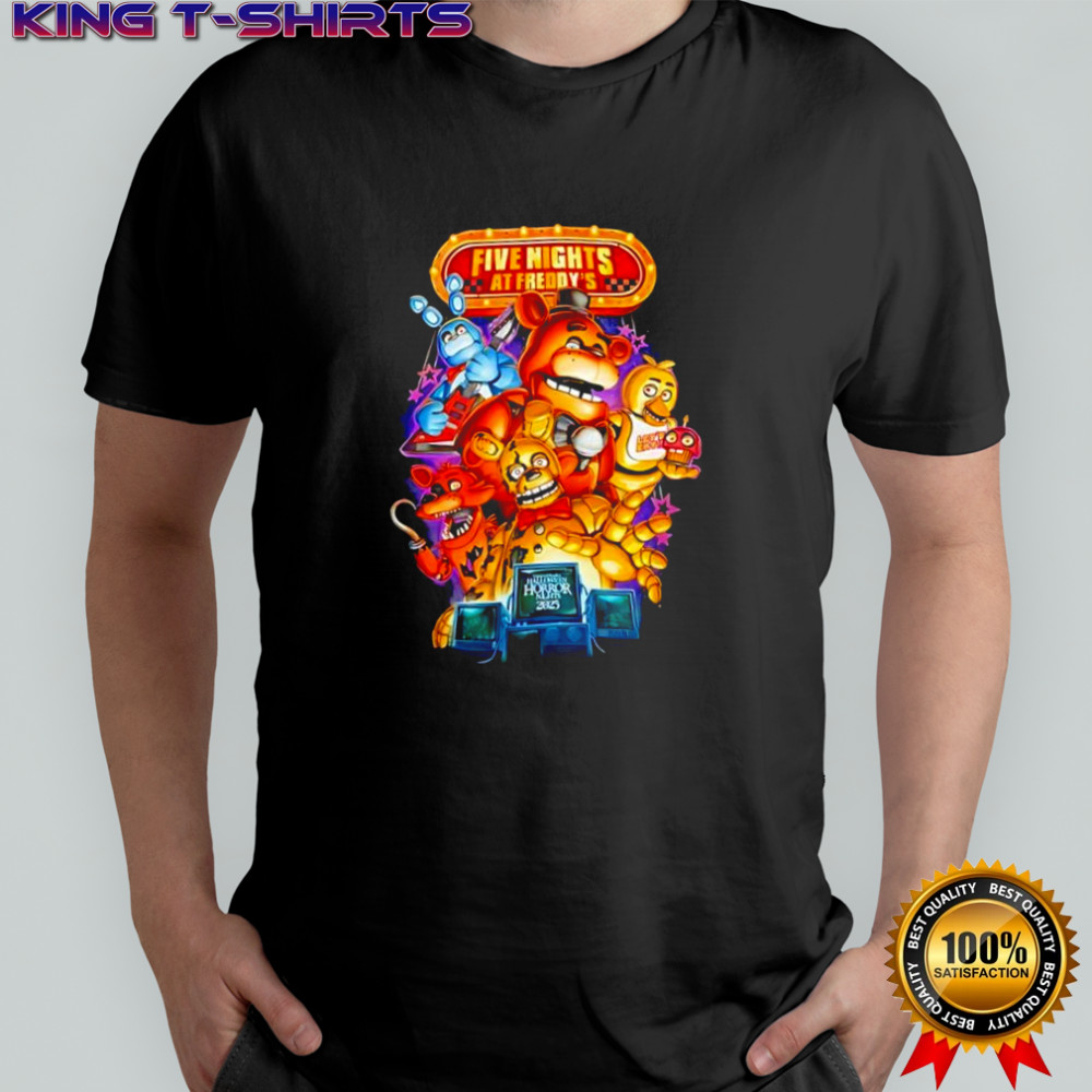Five Nights at Freddy’s Universal’s Halloween Horror Nights 2025 event shirt