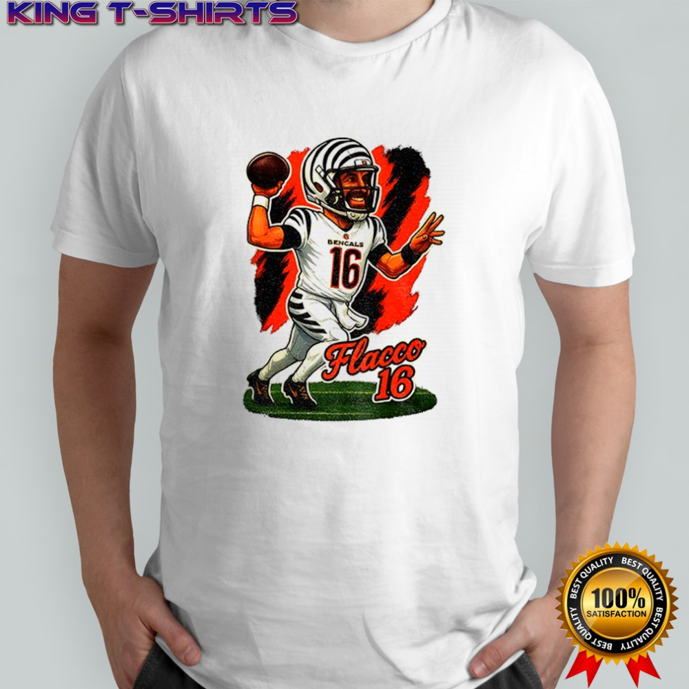 Flacco 16 Joe Flacco Bengals Cartoon Caricature shirt
