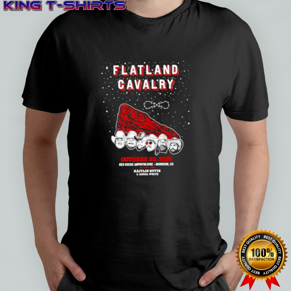 Flatland Cavalry Red Rocks Morrison Colorado Oct 20 2025 shirt