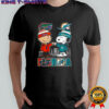 Florida Gators Miami Dolphins Snoopy and Charlie Brown shirt