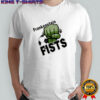 Frankenstein Fists shirt