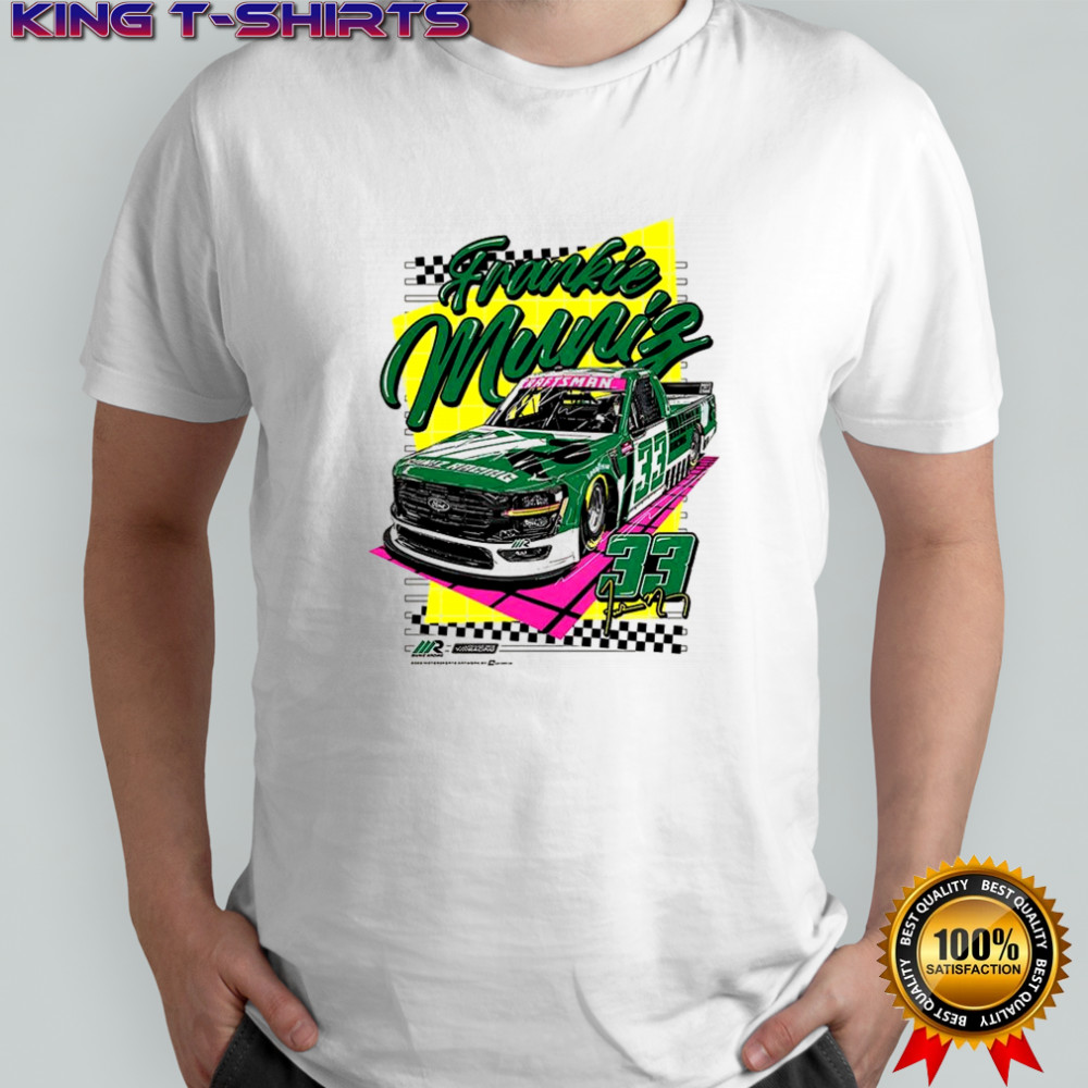 Frankie Muniz 33 NASCAR signature shirt