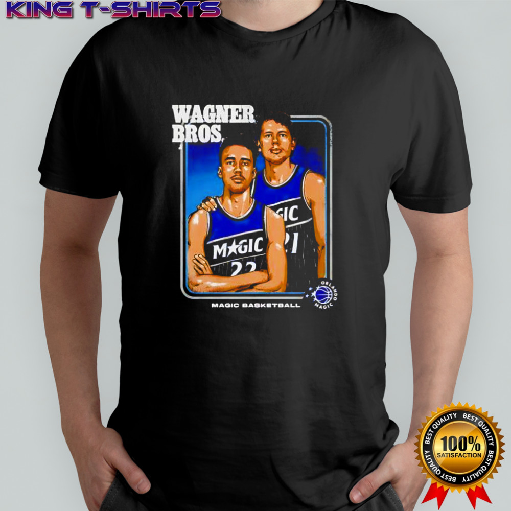Franz Wagner and Moritz Wagner Orlando Magic Step Brothers retro shirt