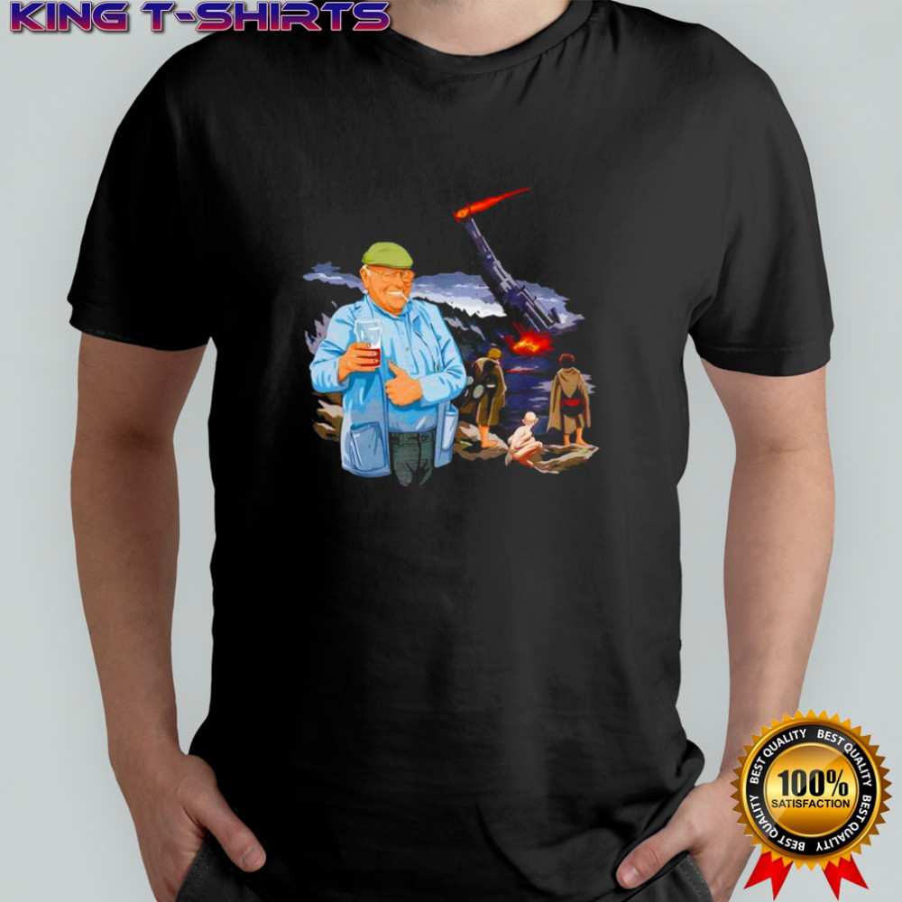 Fred Dibnah knocking down Sauron’s Tower shirt