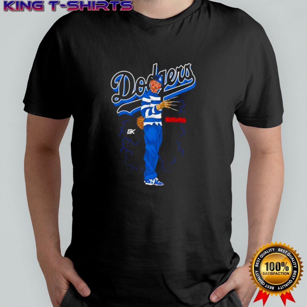 Freddy Dodgers Los Angeles Dodgers Halloween shirt