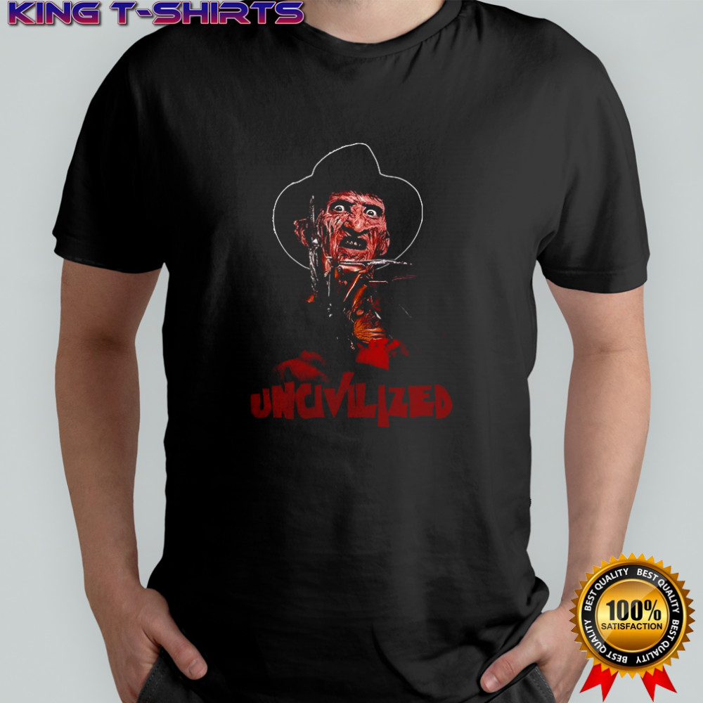 Freddy Krueger A Nightmare On Elm Street villain horror Halloween shirt